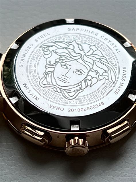 sapphire crystal versace watch